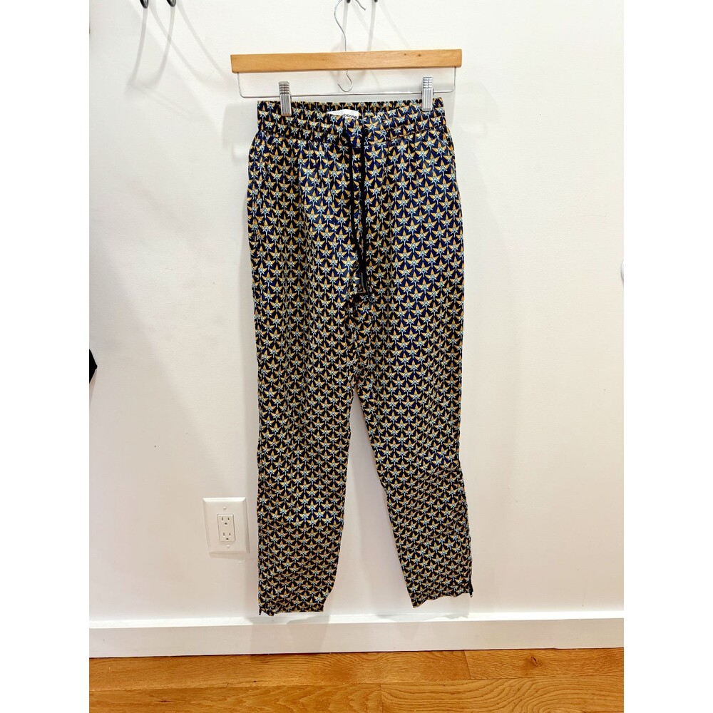 Paco Rabanne Womens Size 25 Vintage 70s Nylon Joggers Retro Boho Elastic Light